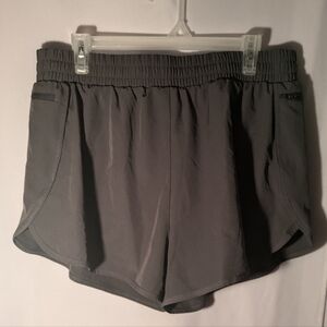Grey Layered Gym Shorts